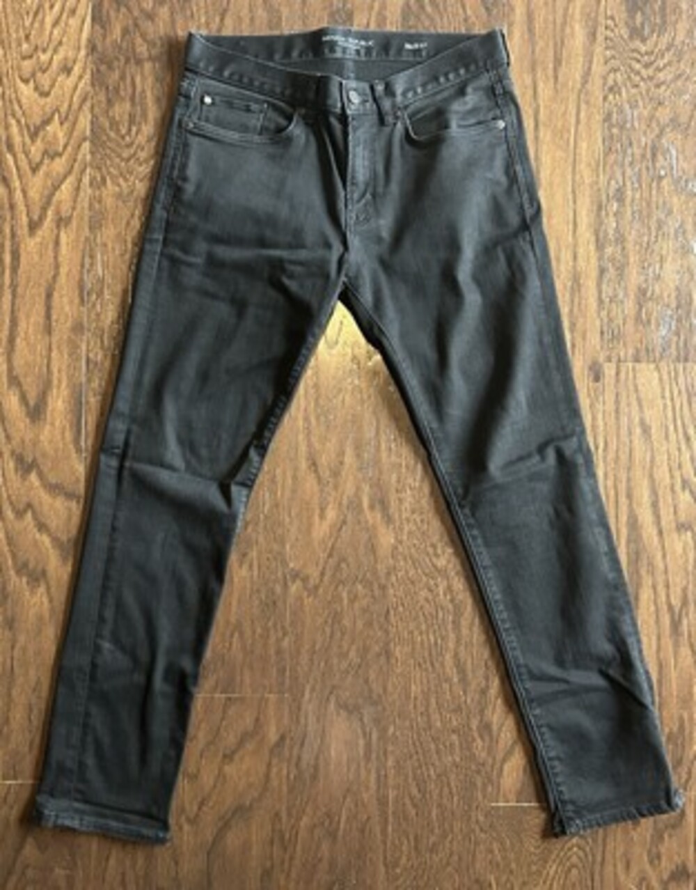 Banana Republic Men's Slim Luxe Traveler Pants True Black 30x30 389571-00